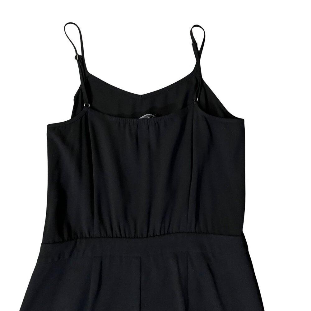 Banana Republic Black Jumpsuit Women’s 2 Sleeveless Side Zip Used - Picture 6 of 13